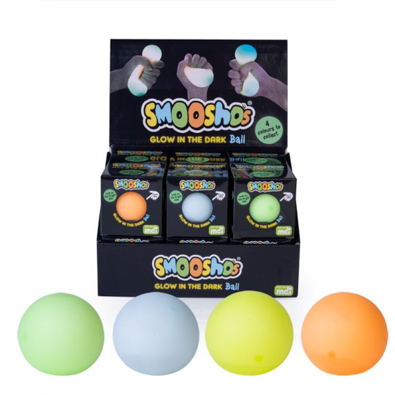 Mdi Glow In The Dark Smooshos Ball (Sent At Random)