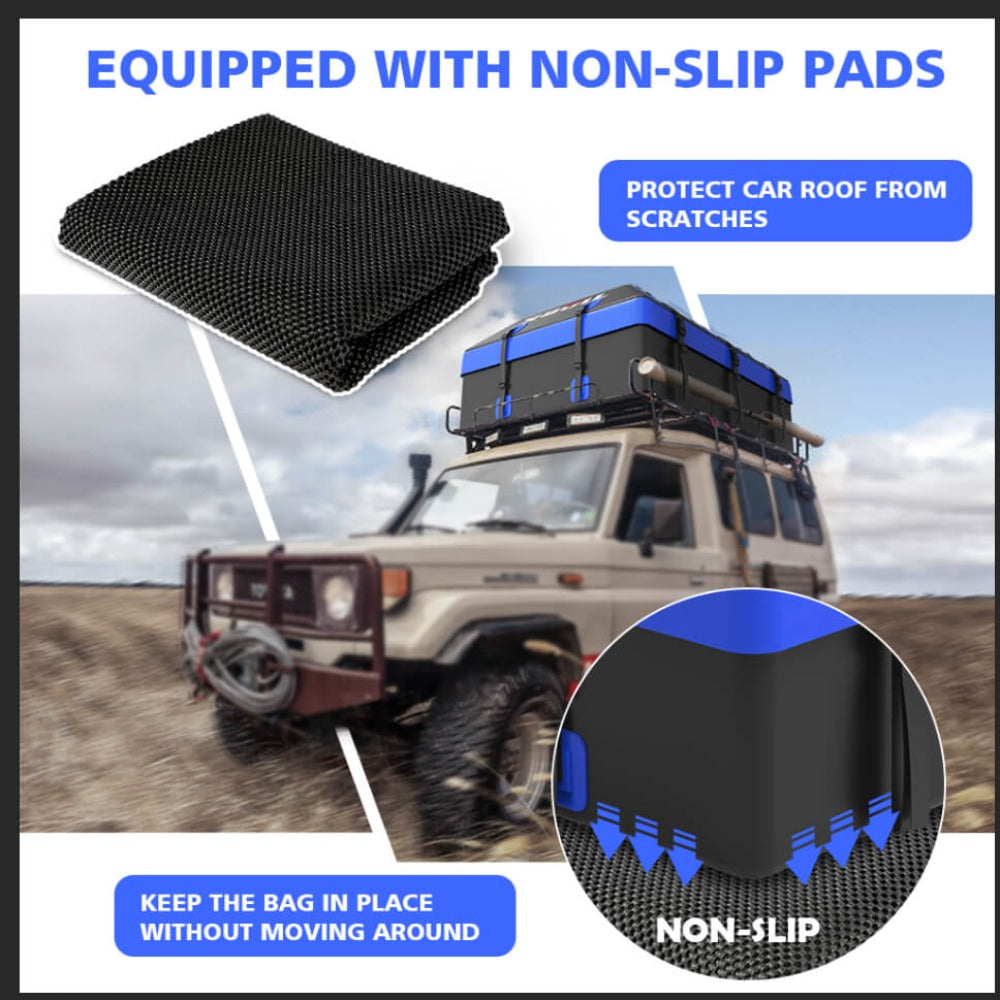 X-Bull Car Roof Cargo Bag Rooftop Carrier 100% Waterproof Top Luggage For All Vehicles