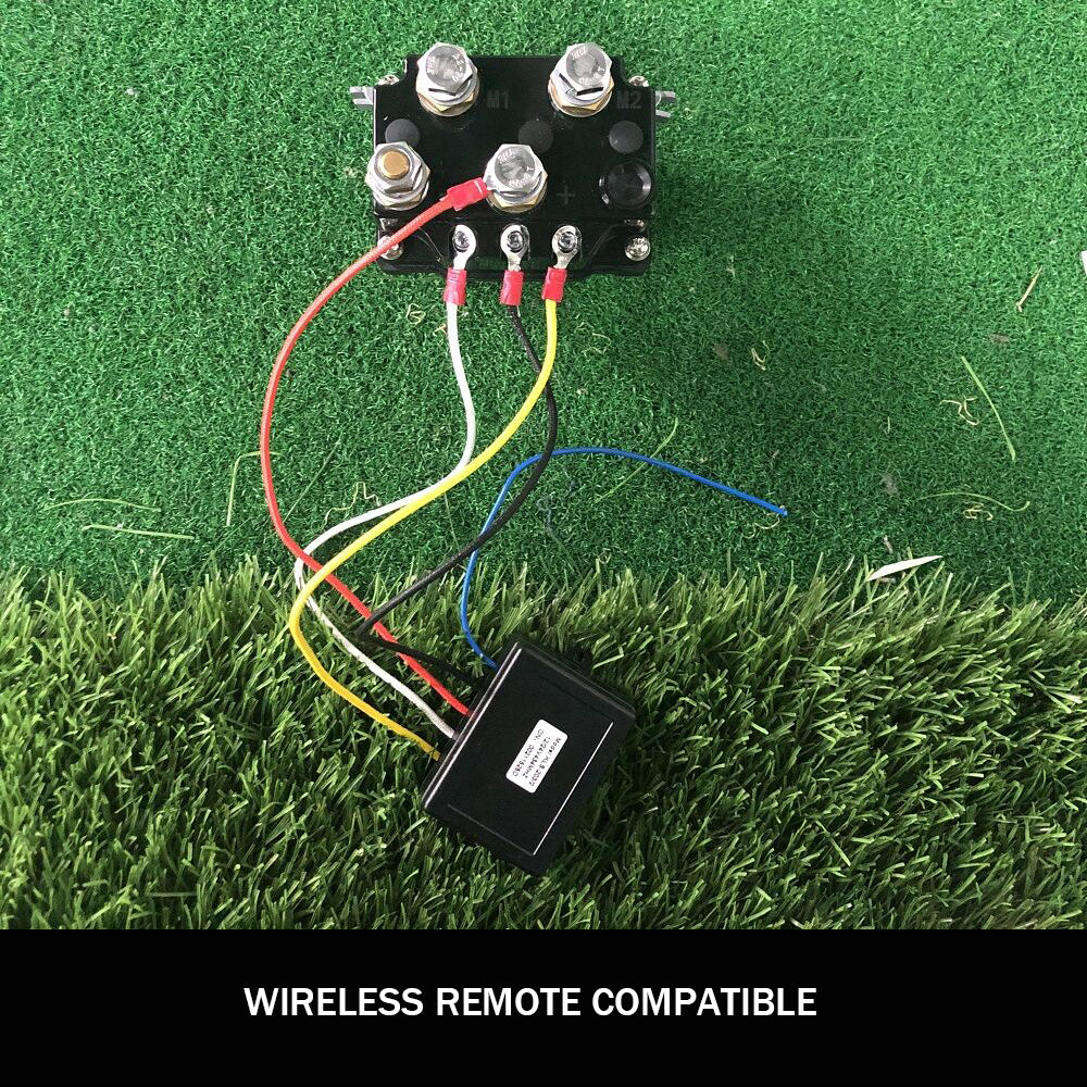 X-Bull Winch Solenoid Relay Wiring Controller 500A 12V And 150Ft Wireless Remote