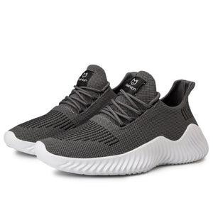 Men's Sneakers Outdoor Road Shoes Breathable Lightweight Non-Slip (Grey Size Us11.5=Us47 )