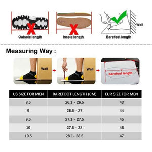 Men's Sneakers Outdoor Road Shoes Breathable Lightweight Non-Slip ( White Size Us10=Us44 )