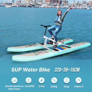 Sup Water Bike Bikes With Paddle Board Portable Waterbike