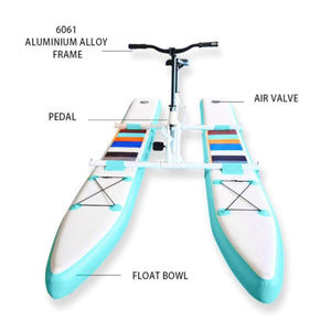 Sup Water Bike Bikes With Paddle Board Portable Waterbike