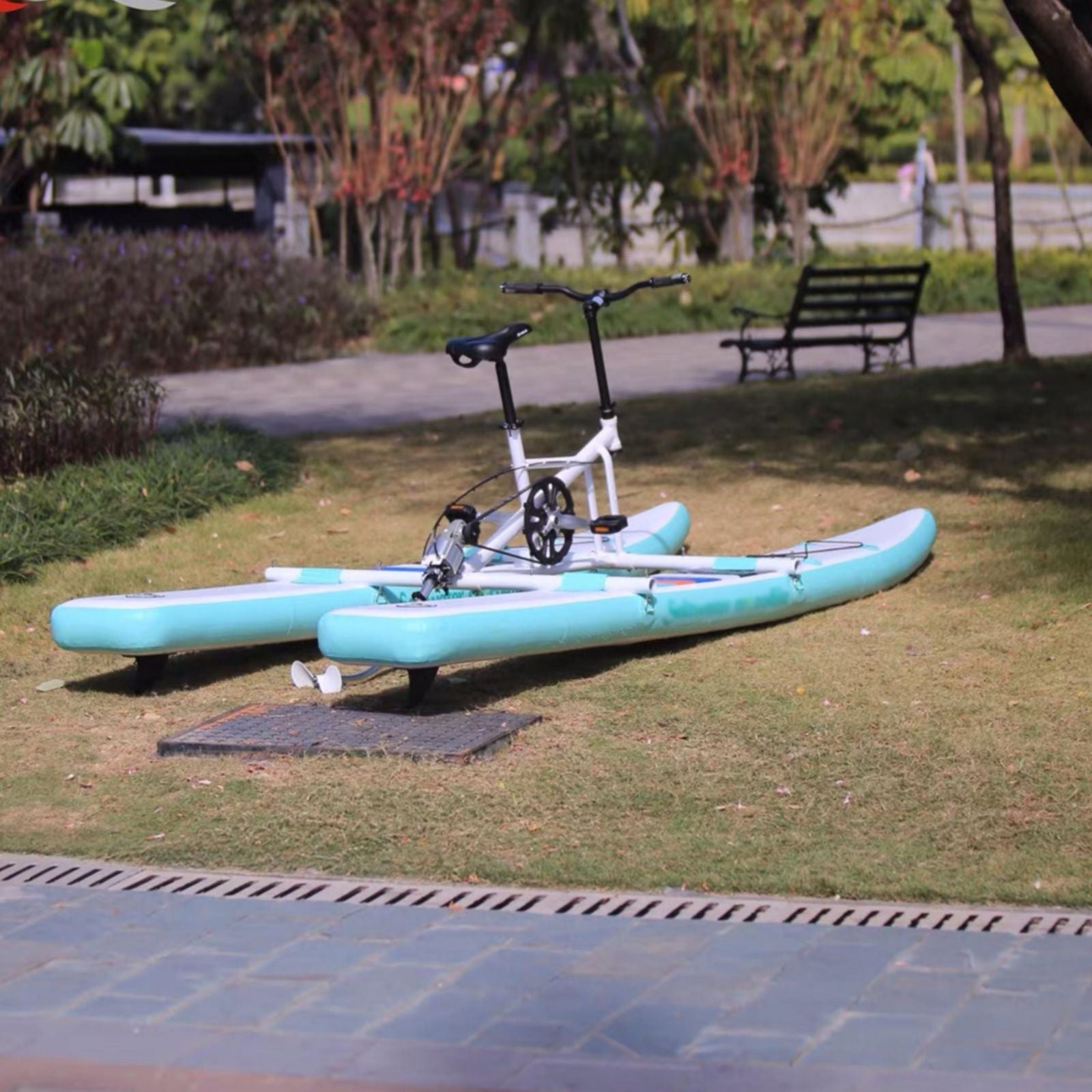 Sup Water Bike Bikes With Paddle Board Portable Waterbike