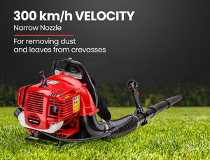 Mtm 30Cc Backpack Petrol Leaf Blower 2 Stroke Commercial Garden Yard Outdoor