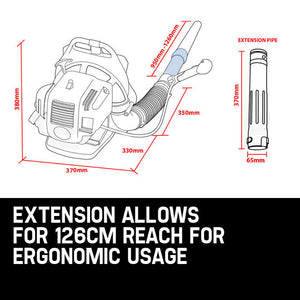 Mtm 30Cc Backpack Petrol Leaf Blower 2 Stroke Commercial Garden Yard Outdoor