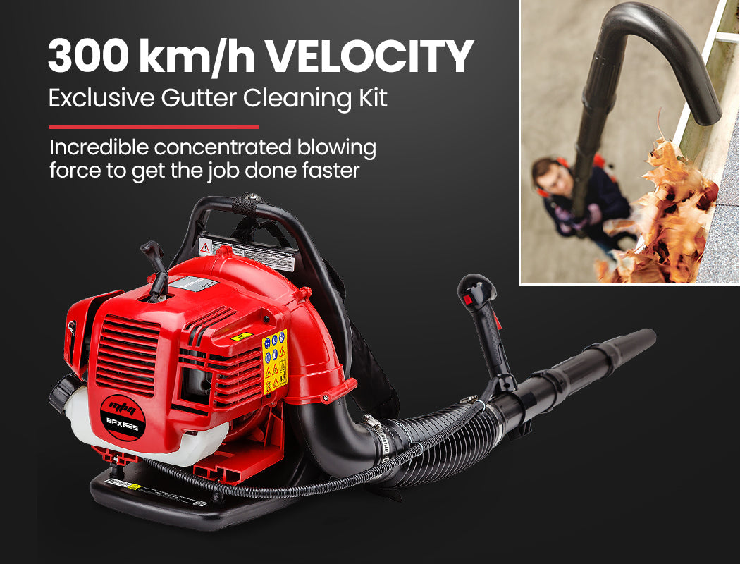 Mtm 30Cc Backpack Petrol Leaf Blower Yard Garden Commercial Outdoor