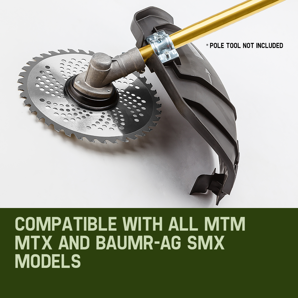 Mtm Carbide Tipped 40 Tooth Brush Cutter Blade Whipper Snipper Brushcutter X2