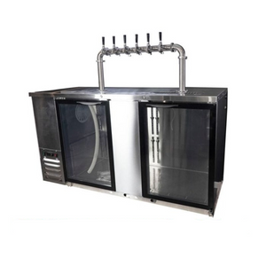 Kegerator - Kegmaster Super Deluxe Two Door Large