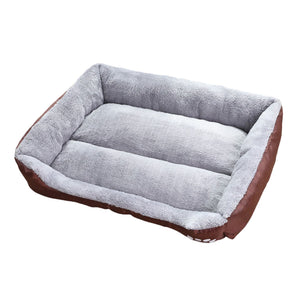 Floofi Pet Bed Square Xl Size (Coffee) Fi-Pb-287-Bmr