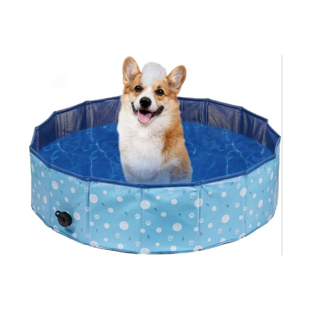 Floofi Pet Pool 120Cm*30Cm Xl Blue Circle Fi-Sb-110-Hr