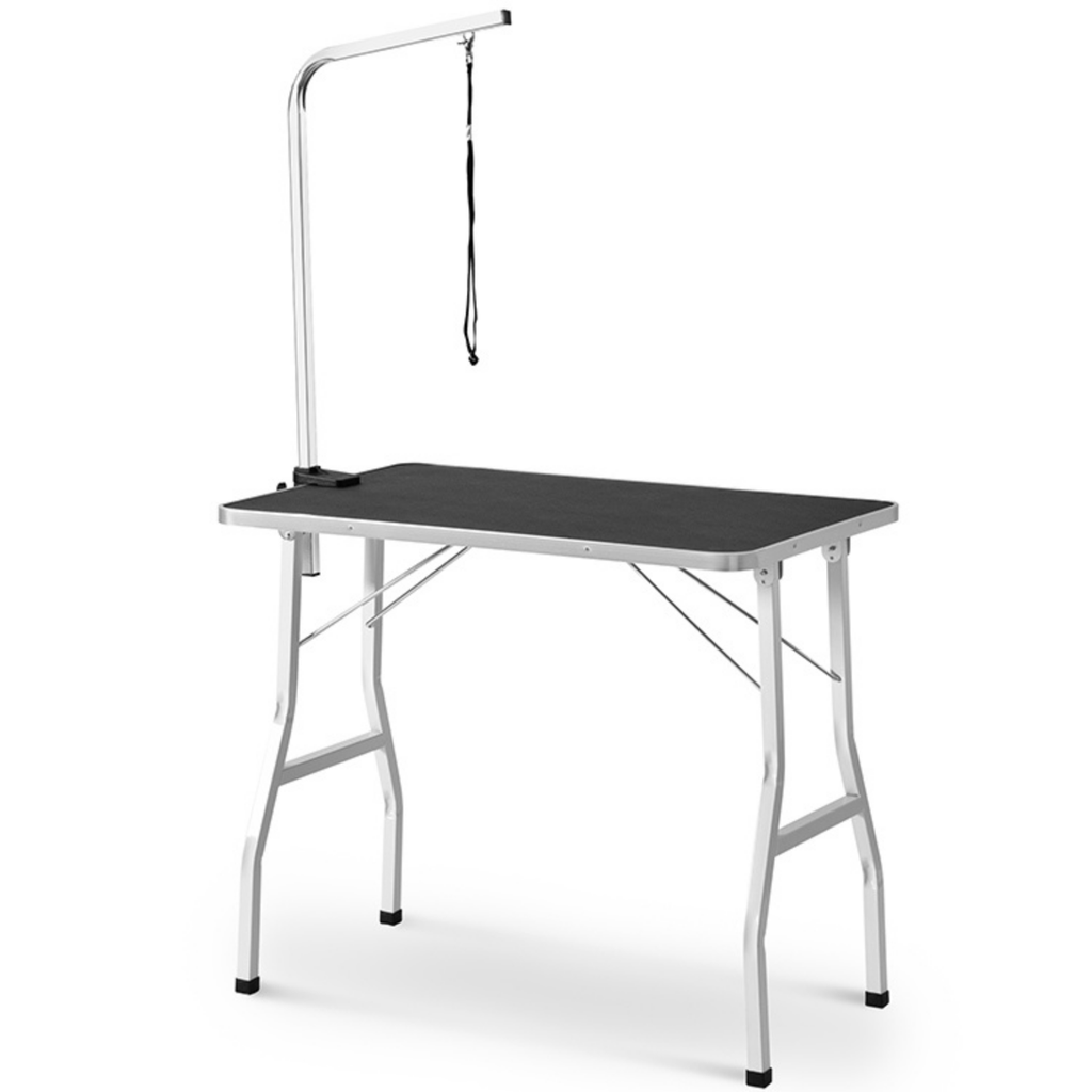 Floofi Pet Grooming Table 90Cm Single Pole (Black) Fi-Gt-100-Lz