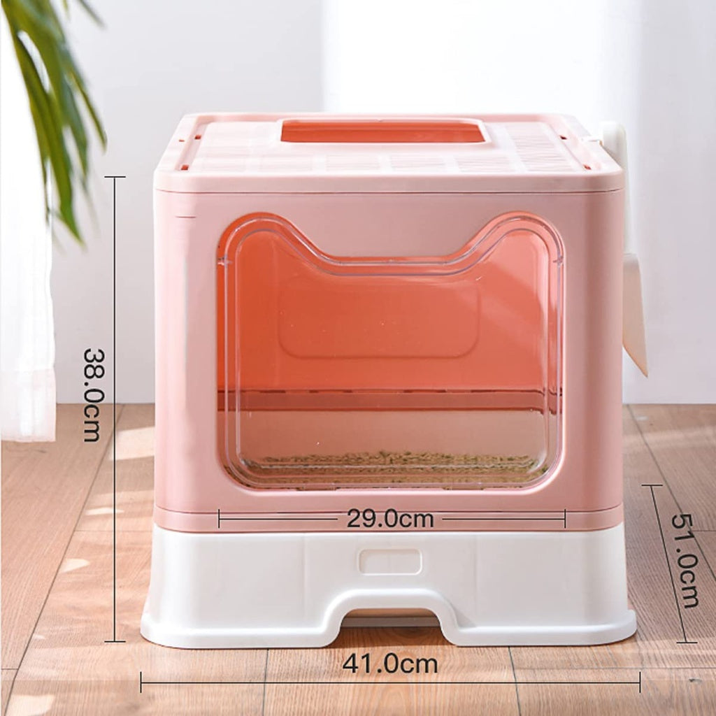 Floofi Foldable Litter Box Pink Fi-Lb-106-Yk