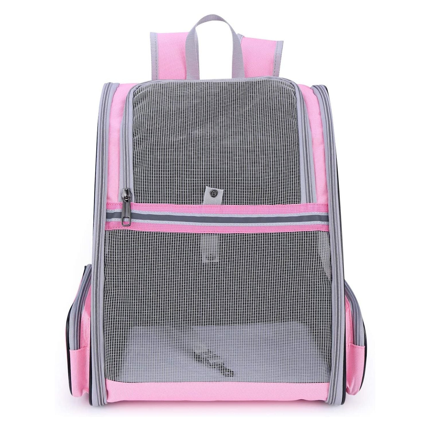 Floofi Pet Backpack -Model 1 (Pink) Fi-Bp-101-Fcq