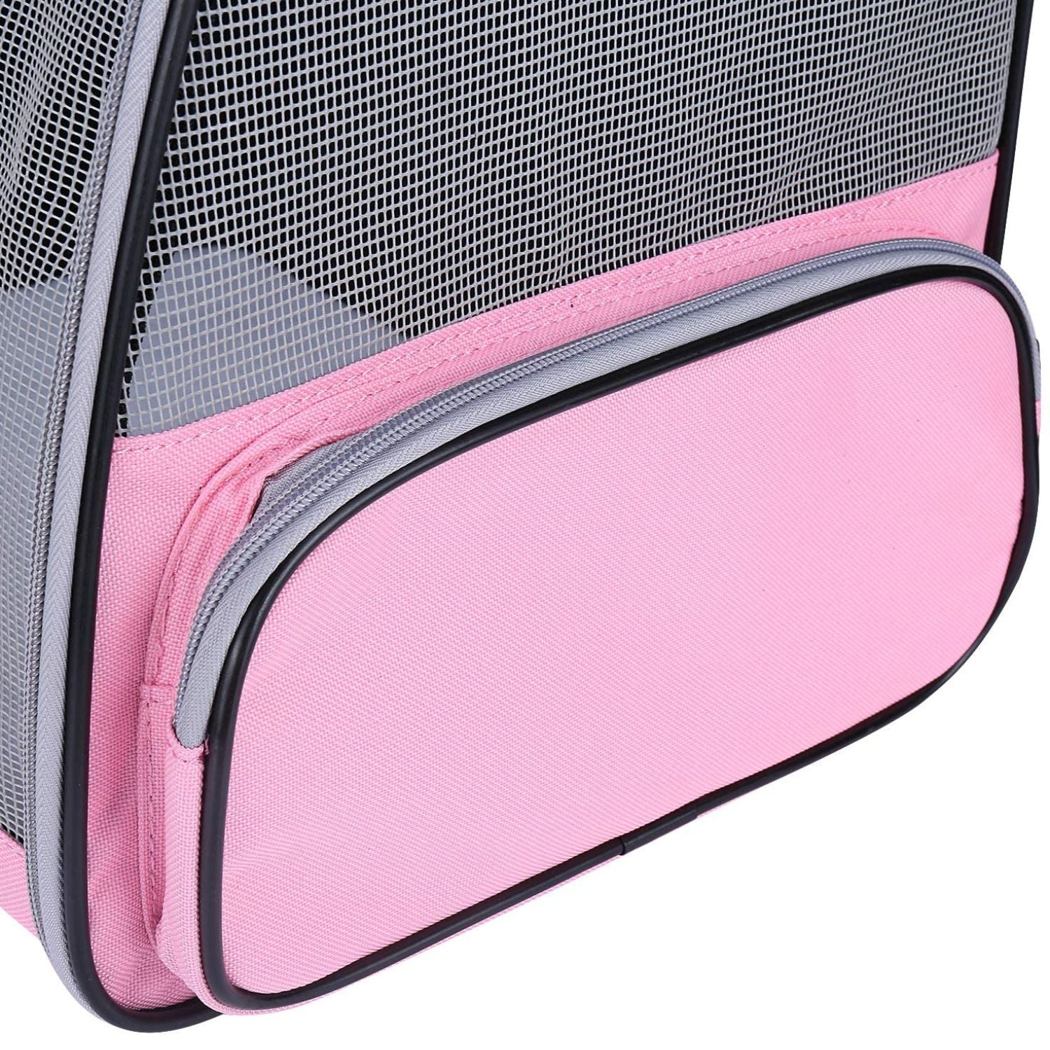 Floofi Pet Backpack -Model 1 (Pink) Fi-Bp-101-Fcq