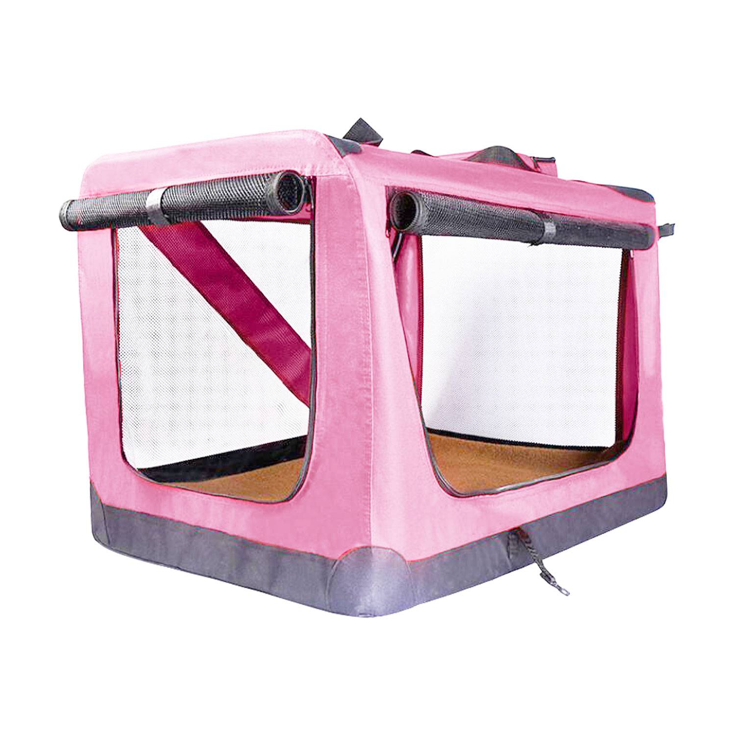 Floofi Portable Pet Carrier-Model 1-Xl Size (Pink) Fi-Pc-148-Kpt