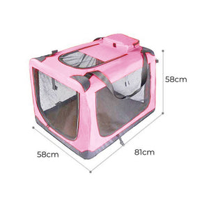 Floofi Portable Pet Carrier-Model 1-Xl Size (Pink) Fi-Pc-148-Kpt