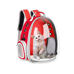 Floofi Space Capsule Backpack - Model 1 (Red) Fi-Bp-107-Fcq