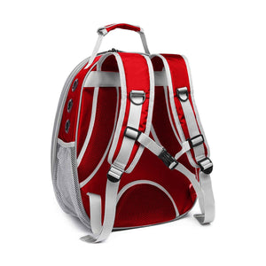 Floofi Space Capsule Backpack - Model 2 (Red) Fi-Bp-111-Fcq