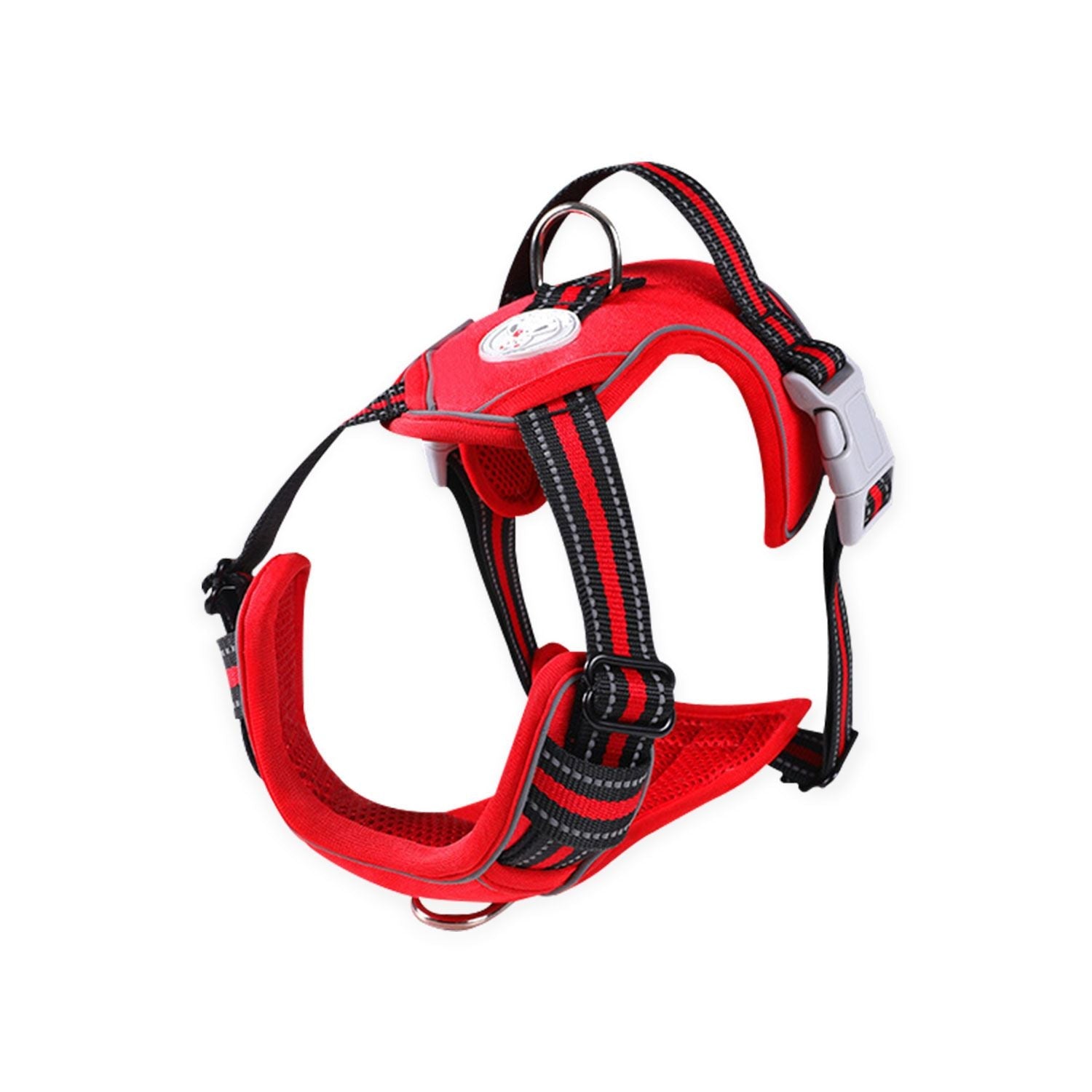 Floofi Dog Harness Vest L Size (Red) Fi-Pc-173-Xl