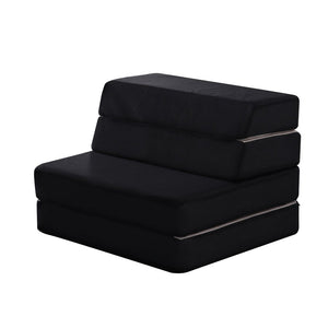 Gominimo 4 Fold Folding Mattress Black Air Mesh Go-Fm-105-Eon