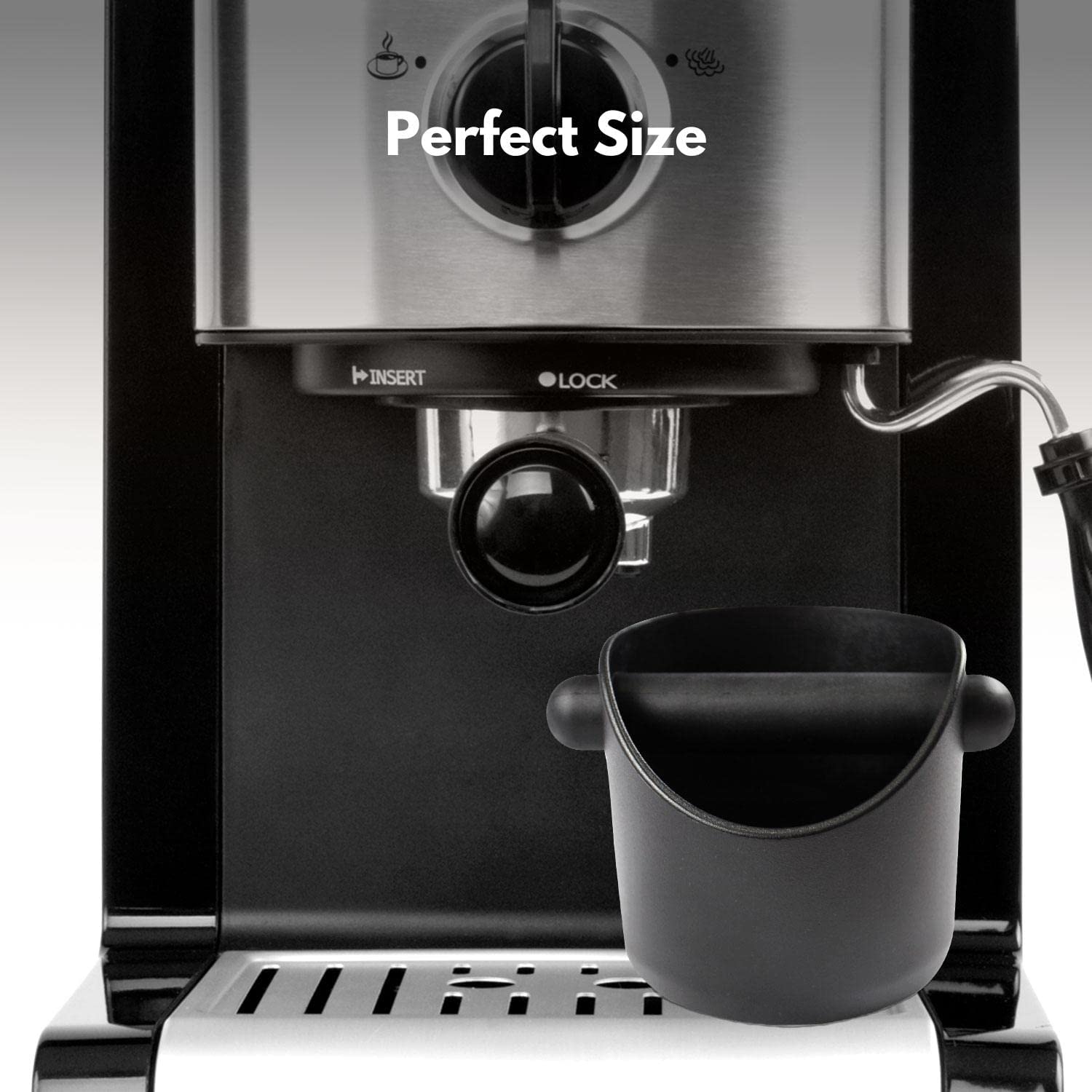 Gominimo Coffee Knock Box With Removable Bar Black 11Cm Go-Kbx-100-Jxs