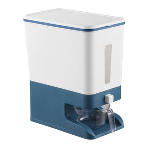 Gominimo 12Kg Food Dispenser With Measuring Cup Go-Fd-100-Gd