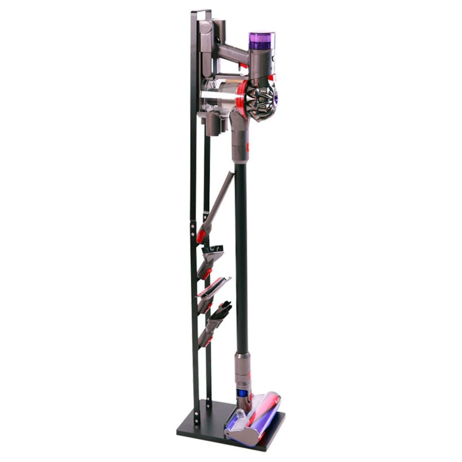 Gominimo Freestanding Dyson Vacuum Cleaner Stand Rack Holder For V6 V7 V8 V10 V11 (Black) Go-Vch-100-Hh