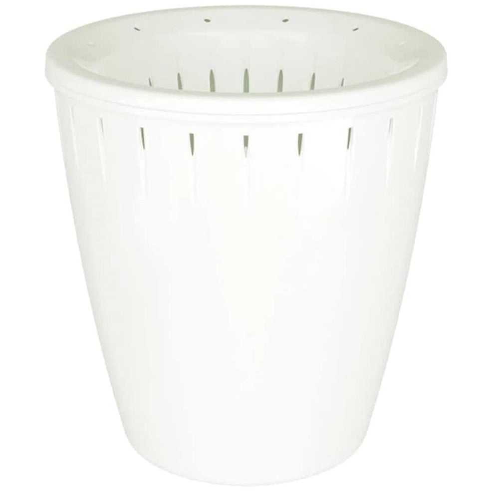 Noveden Set Of 6 Plastic Self Watering Planter Flower Pots (White) Ne-Fp-100-My