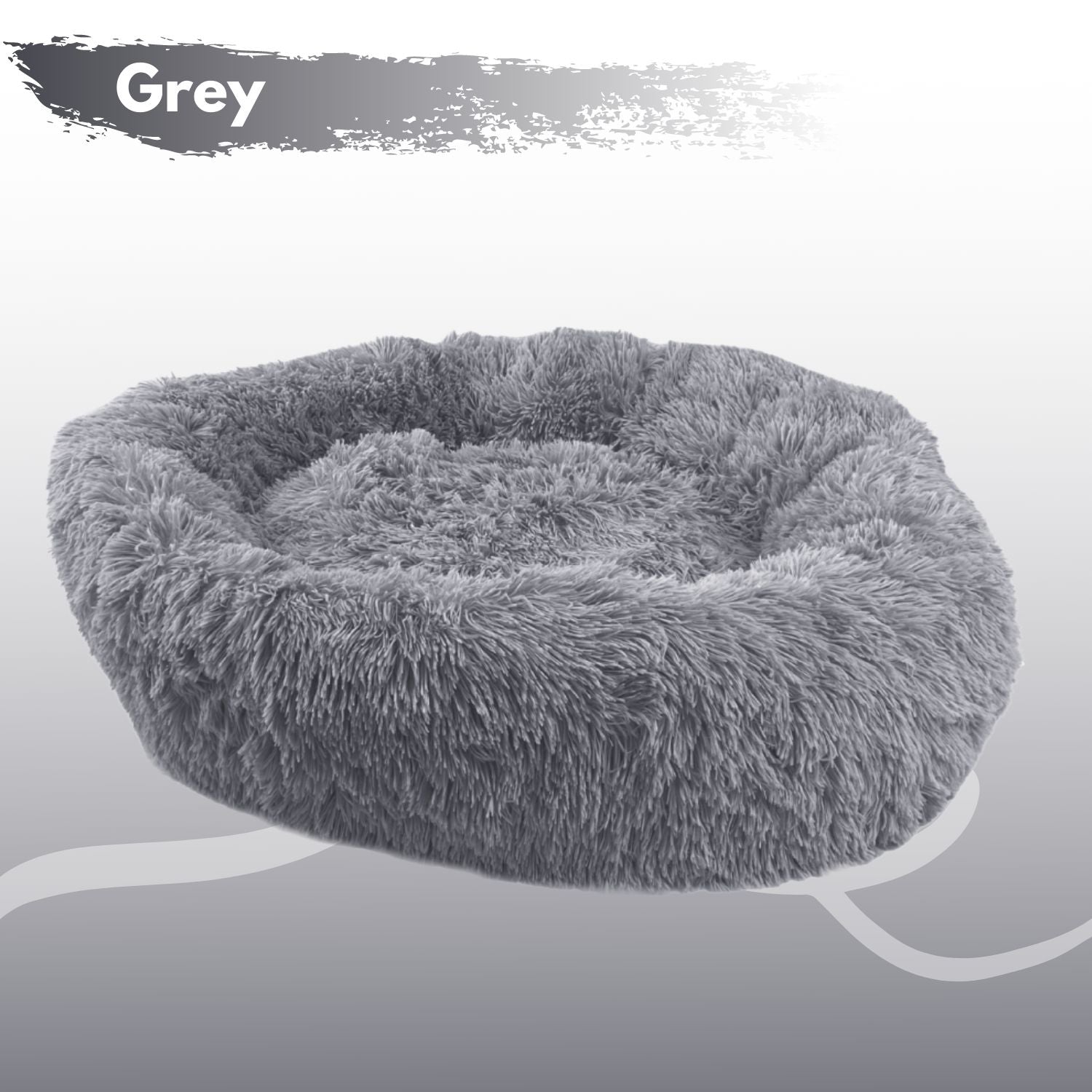 Floofi Pet Bed 70Cm (Grey) Pt-Pb-133-Xl