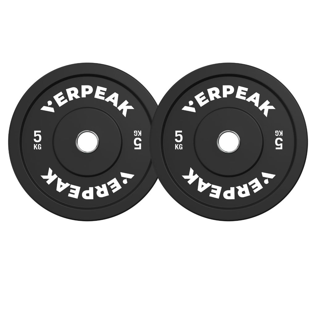 Verpeak Black Bumper Weight Plates-Olympic (5Kgx2) Vp-Wp-100-Fp / Vp-Wp-100-Lx