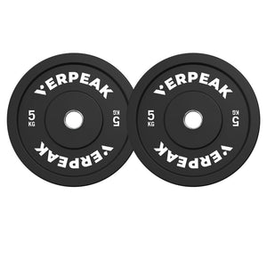 Verpeak Black Bumper Weight Plates-Olympic (5Kgx2) Vp-Wp-100-Fp / Vp-Wp-100-Lx