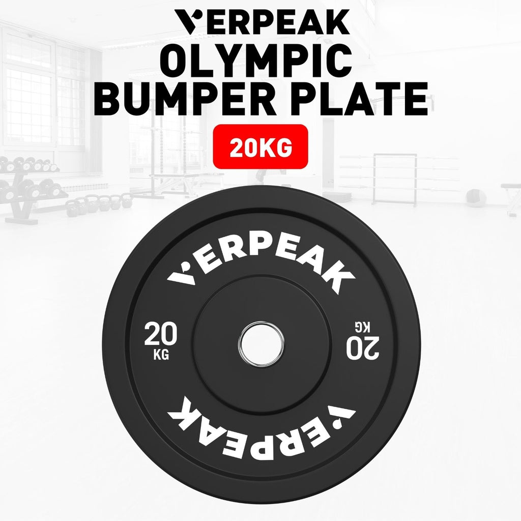 Verpeak Black Bumper Weight Plates-Olympic (5Kgx2) Vp-Wp-100-Fp / Vp-Wp-100-Lx