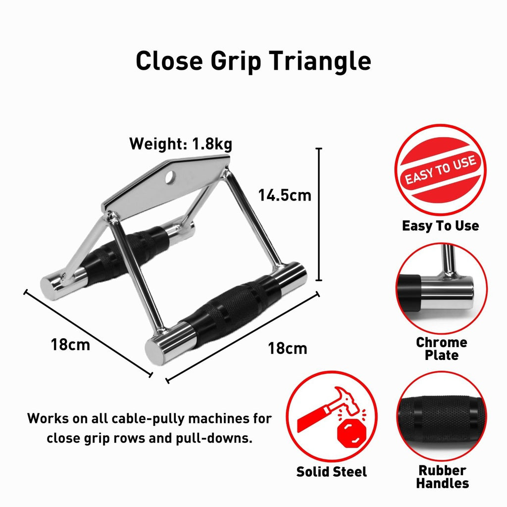 Verpeak Gym Station Attachment Close Grip Triangle Vp-Gsa-106-Ac