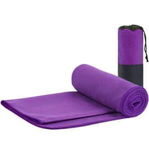 Verpeak Quick Dry Gym Sport Towel 110*175Cm (Purple) Vp-Qdt-103-Jljd