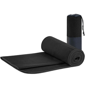 Verpeak Quick Dry Gym Sport Towel 80*130Cm (Black) Vp-Qdt-100-Jljd