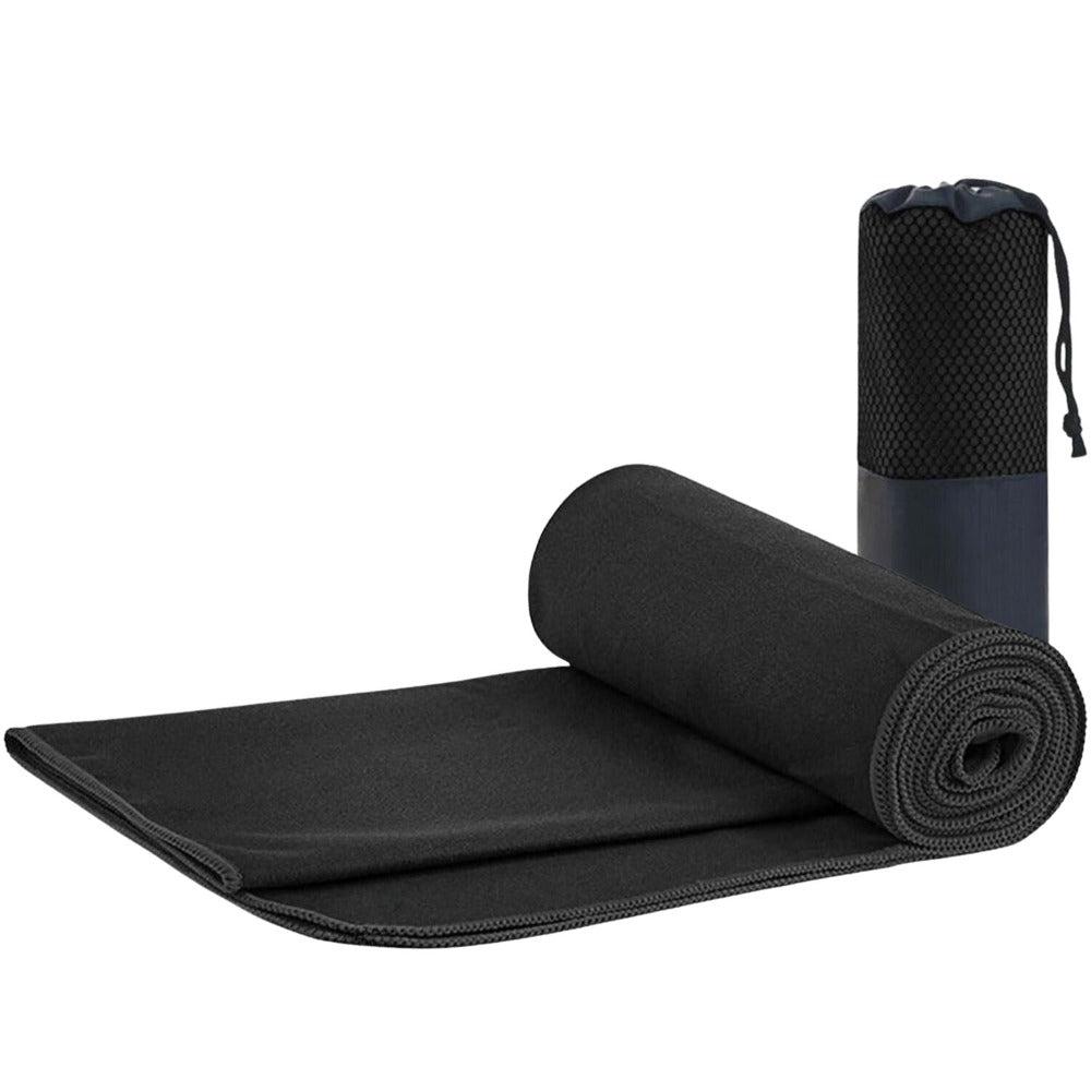 Verpeak Quick Dry Gym Sport Towel 110*175Cm (Black) Vp-Qdt-105-Jljd