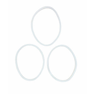 3X For Nutribullet Rubber White Seal - Gasket Ring 600 600W Blade And Cups