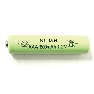 12X Aaa Rechargeable Batteries - Nimh 1800 Mah 1.2V Ni-Mh Nickel Metal Battery