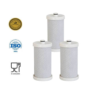 3 Pack Fridge Water Filter Cartridges Rwf2300a Rfc2300a For Frigidaire Wf1cb Kenmore