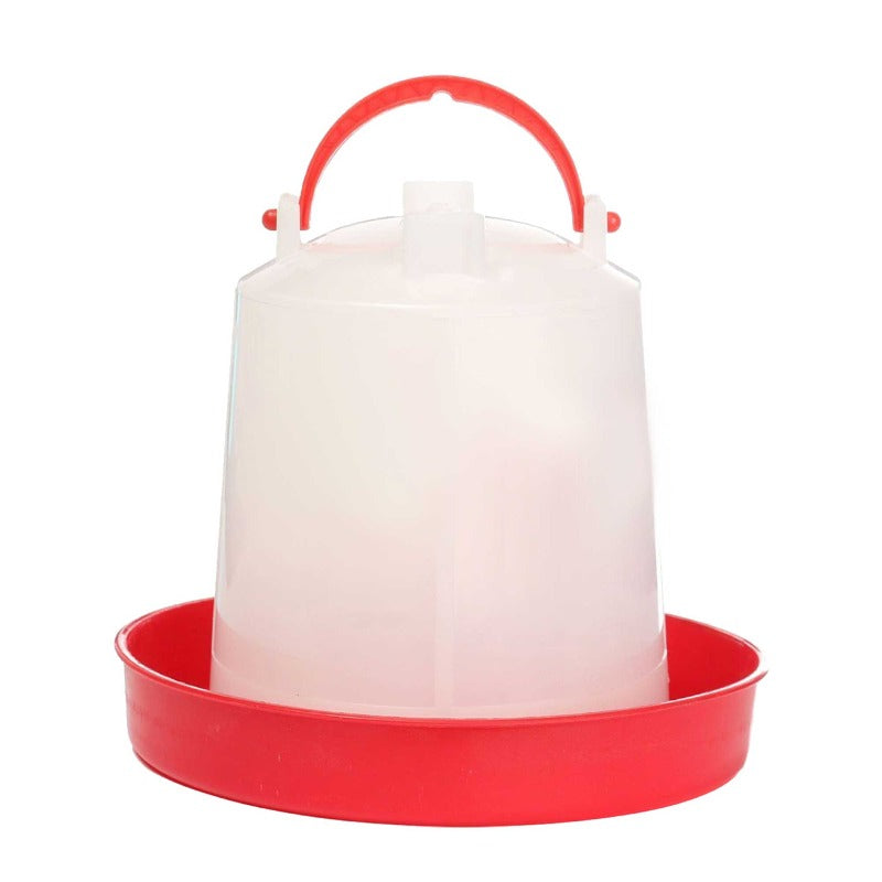 2L Automatic Chicken Drinker - Poultry Chook Hen Waterer Dispenser Bucket