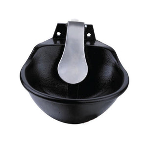 25Cm Cattle Drinking Bowl - Iron Cast Mounted Automatic Water Cow Horse Trough