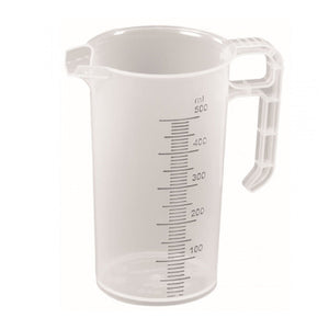 Kitchee 500Ml Measuring Jug Heavy Duty Clear Plastic Propylene Bpa Food Grade Pro-Jug