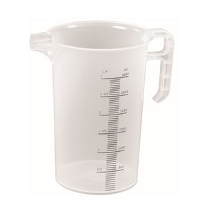 3L Measuring Jug Heavy Duty Clear Plastic Propylene Food Grade Bpa 5 Pro-Jug