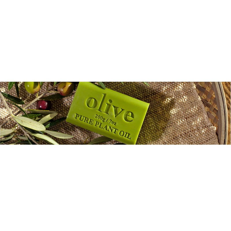 10X 200G Plant Oil Soap Olive Scent Pure Natural Vegetable Base Bar Australian