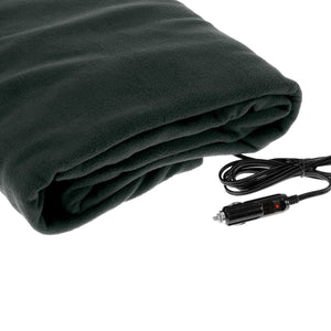 Laura Hill Heated Electric Car Blanket 150X110cm 12V - Black