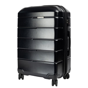 Olympus Artemis 20In Hard Shell Suitcase Abs+Pc Jet Black