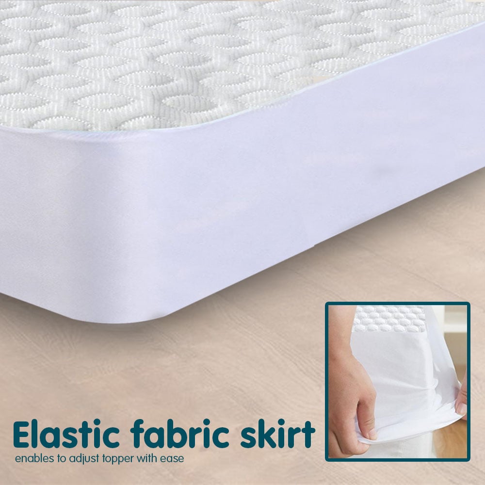 Laura Hill Cool Max Mattress Protector-Double