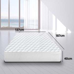 Laura Hill Cool Max Mattress Protector-Double