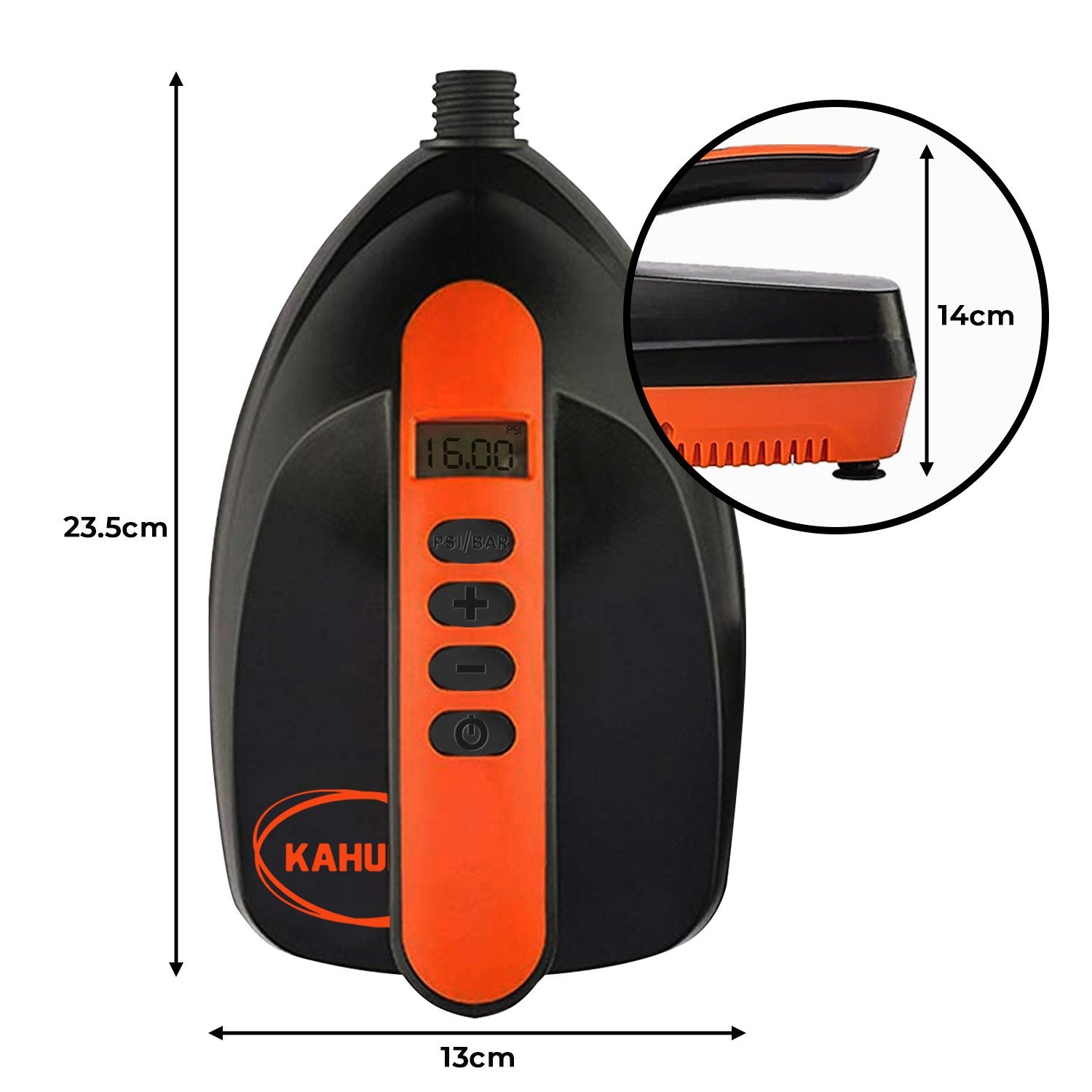 Kahuna Portable Electric Air Pump 12V For Inflatable Paddle Boards